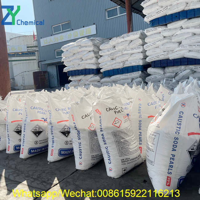 caustic soda pearls price