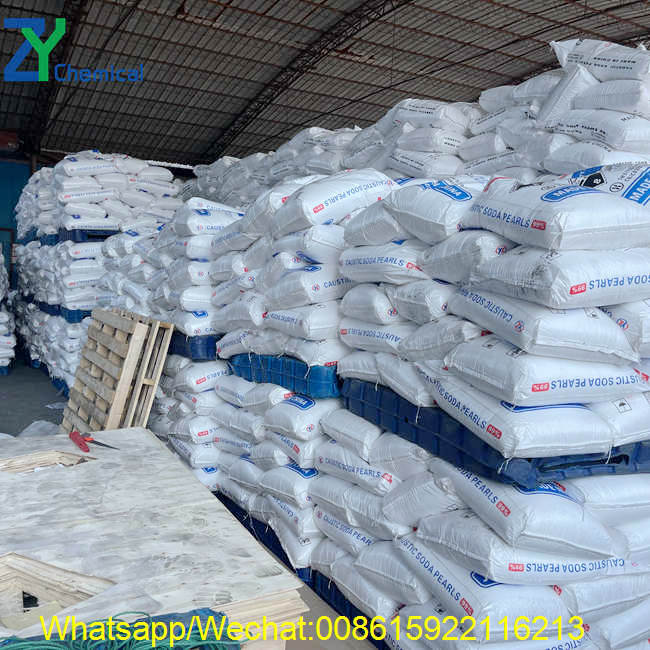 caustic soda pearls price
