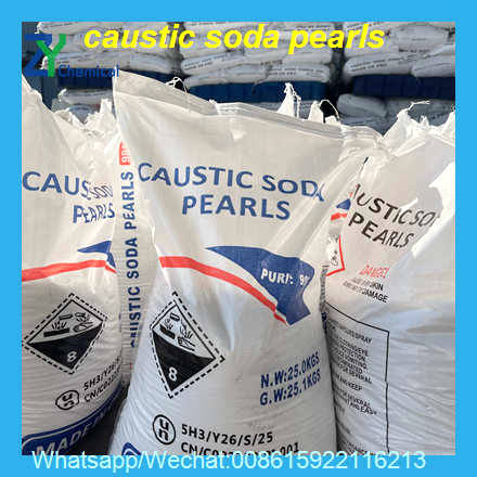 caustic soda pearls price