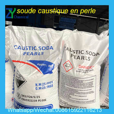 soude caustique en perle 99%min naoh 25kg